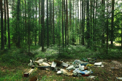 Recycling office materials in Crystal Palace