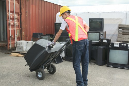 Handling e-waste during flat clearance